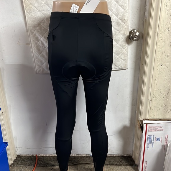 NWT MYSENLAN Women's Bike Pants Cycling Tights 4D Padded Bicycle Long Trousers - Picture 3 of 6